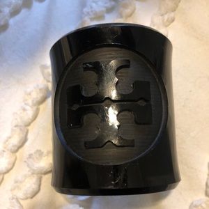 Tory Burch Black Cuff Bracelet